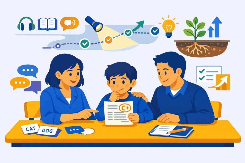 برخورد صحیح با نمرات پایین‌تر در آموزش زبان کودکان