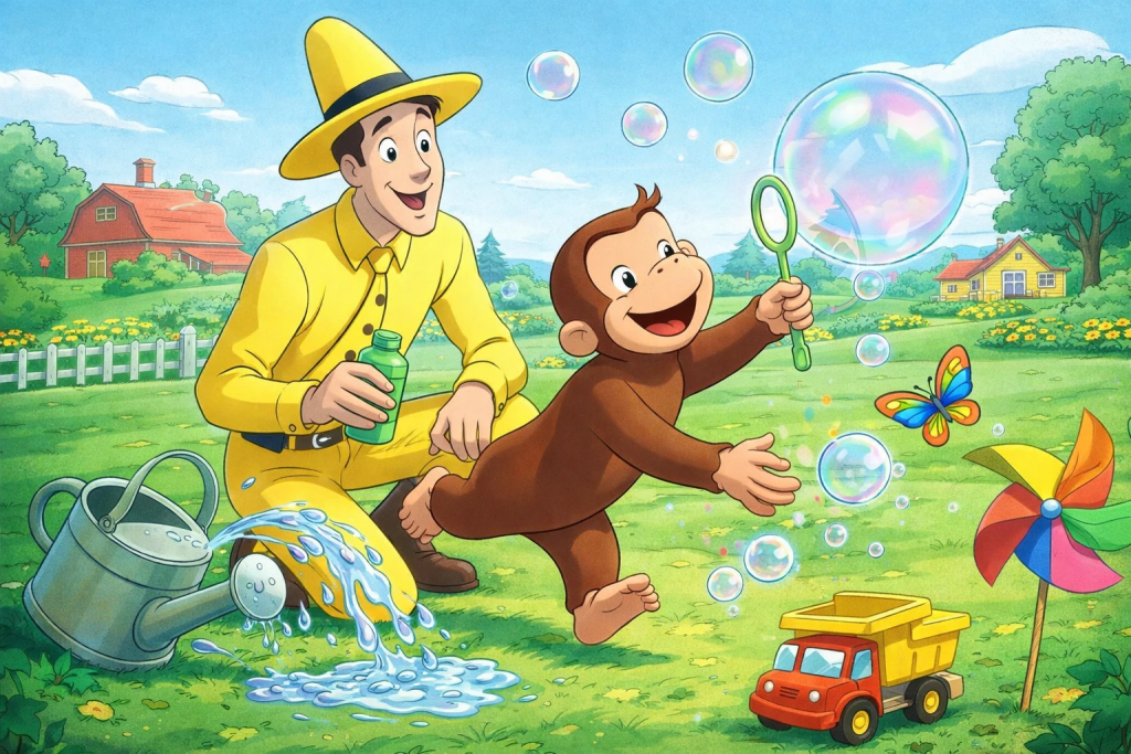 معرفی انیمیشن Curious George