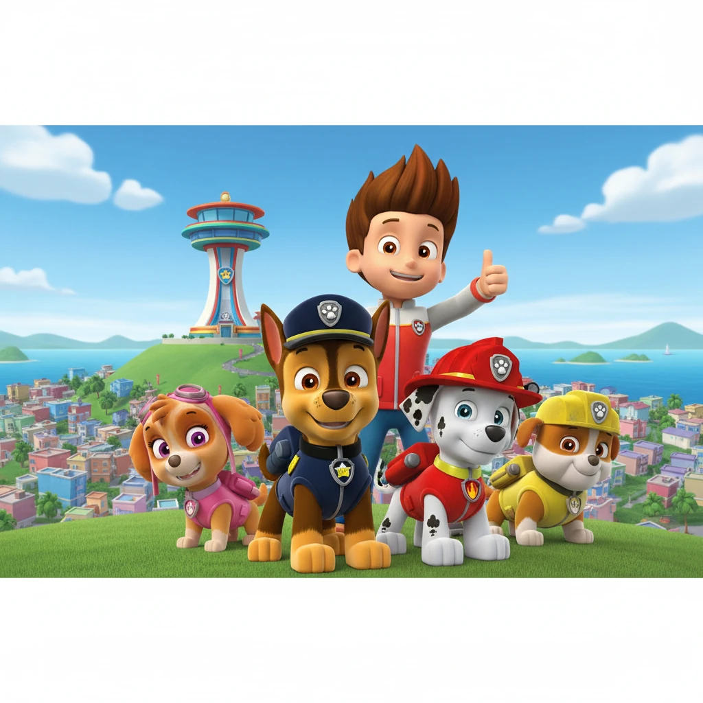 معرفی کامل انیمیشن paw patrol