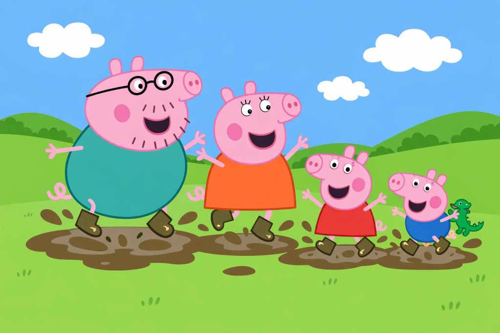 معرفی کامل انیمیشن peppa pig